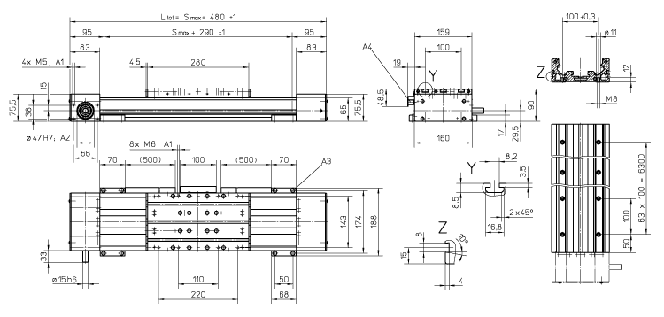 dimensions